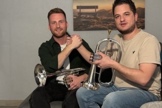 Paul Crognaletti et Anthony Rausis